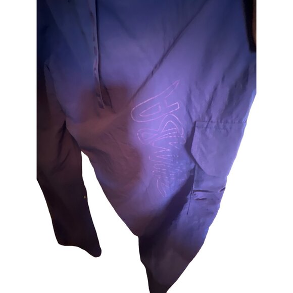 Zumba Fitness Cargo Jogger Convertible Pants Feel The Music Purple XXL - Picture 6 of 6